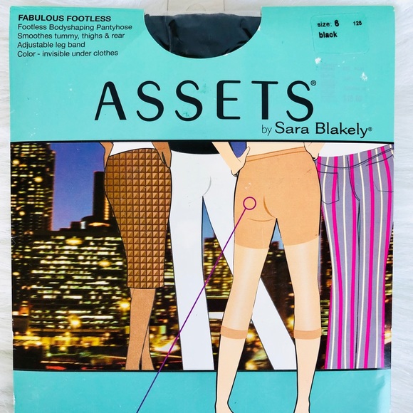 SPANX Other - Spanx Assets fabulous footless size 6 black